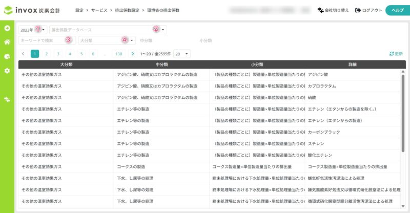 環境省の排出係数