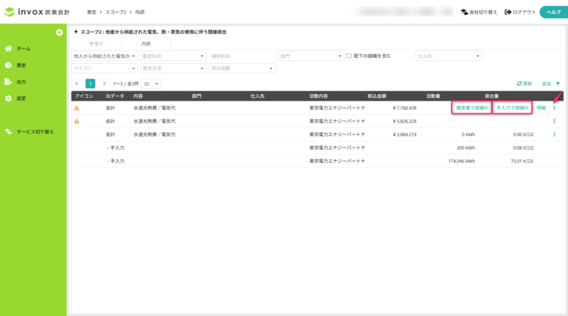 活動内容の詳細化