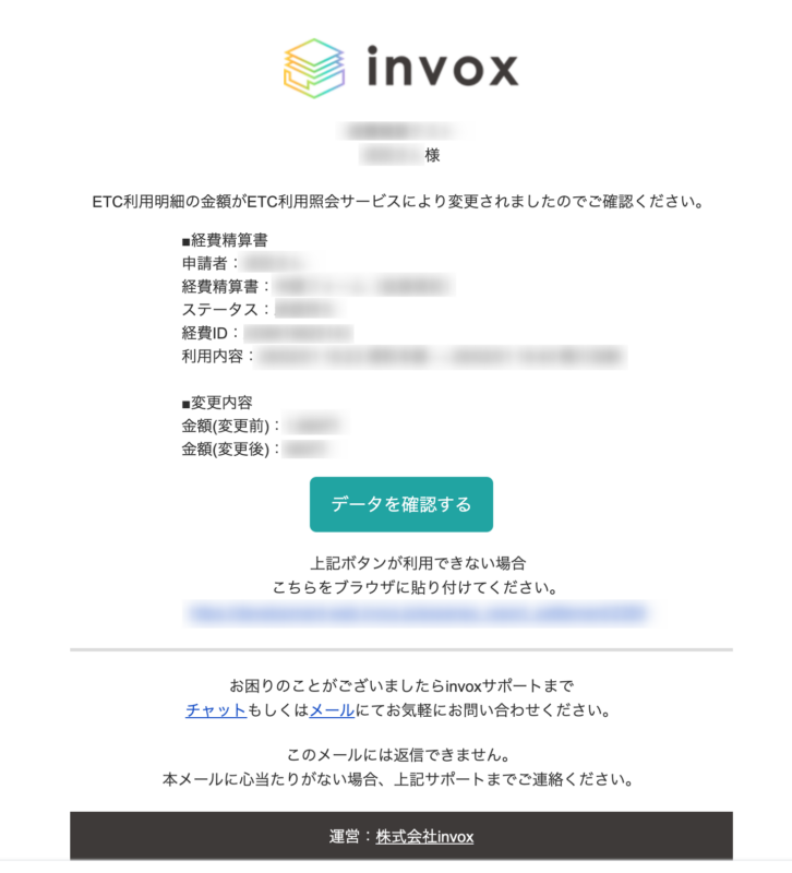 データ連携したスタッフへの通知