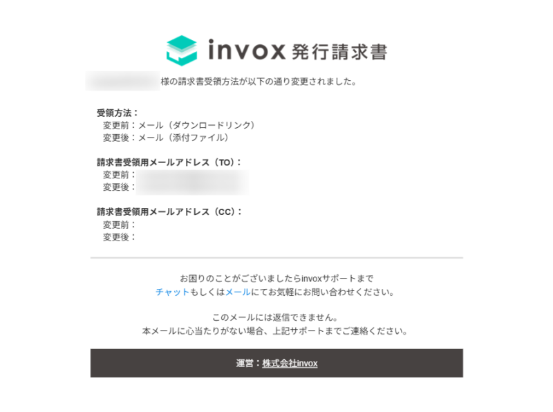 受領先通知