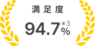 満足度 94.7%
