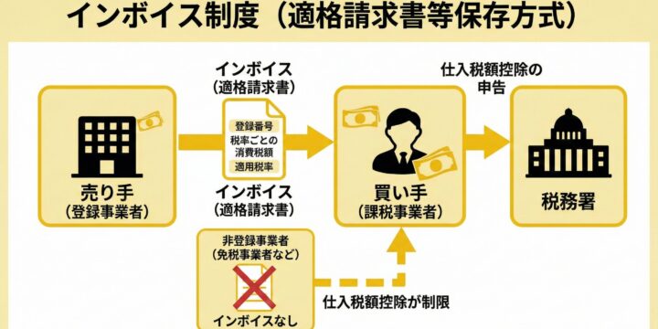 インボイス制度の図解